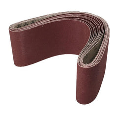 10pcs 15x122cm 60 Grit Alumina Abrasive Sanding Belts Oxide Abrasive Strips