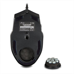 Wired Mouse 1000-10000DPI 12 Buttons Programming RGB Lighting Optical Mice with Custom Counterweight Gaming Mouse