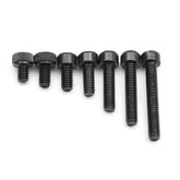 M3CH5 M3 Carbon Steel Allen Bolt 4-25mm Hex Socket Cap Screw Metric Assortment Kit 125pcs
