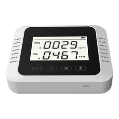 Smart Detector LED Dispaly CO2 Measuring Device Air Quality Monitor Carbon Dioxide Alarm Sensor