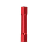 10Pcs M3 40mm Hex Standoff Hexagon Studs Aluminum Alloy Multicolor for PCB, Red