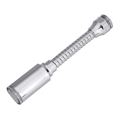 360 Rotation LED Faucet Tap Heads Aerators Water Powered 7 Colors Quick/Slow Flashing