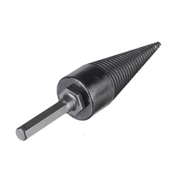 32/42mm Steel Firewood Drill Bit Wood Splitting Splitter Screw Cone Punch Tool