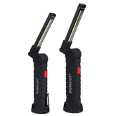 360° Rotatable COB+LED Work Light USB Torch Flashlight Outdoor Camping Emergency Lantern