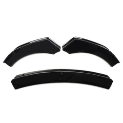 For Car Universal Glossy Black Front Lip Chin Bumper Body Kits New