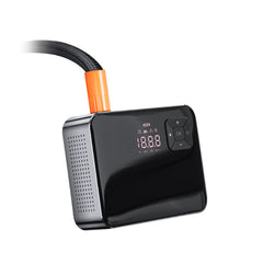 2000mAh 120PSI 84W Air Pump Digital Display Tire Inflator Pressure Detection Wireless Handheld For Car Bike Motorcycle Ball Toy