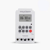 12VDC LCD Digital Programmable Timer Switch with Interval 1 Second Power Direct Output