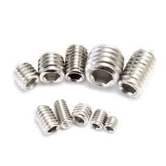 M3 M4 M5 M6 M8 304 Stainless Steel Hex Socket Screws Assortment 200pcs