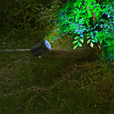 IP68 4 in1 Waterproof Underwater Fountain Pond Lights Solar Light LED Spotlights For Outdoor Amphibious Lawn Pool Garden Path Aquarium