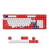 104 Keys Wired Mechanical Keyboard Blue Switch Metal Panel 22 Backlight Effects Gaming Keyboard