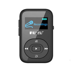 Bluetooth 8GB Sport MP3 Music Player Voice Recorder FM Radio Support TF Card