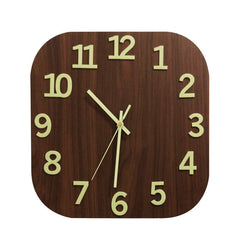 Luminous Clock Wall Clock Living Room Stereo Large Digital Enhancement Long Effect Luminous Clock Bedroom Wall Watch
