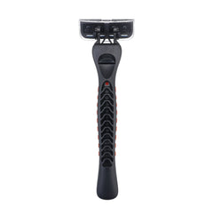 Handheld Disposable Razor Hair Beard Shaving Trimmer Men's Shaver W/ 5pcs Blades