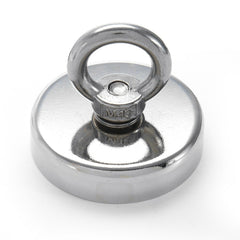 35-600KG Neodymium Fishing Magnet 25-120mm Salvage Recovery Magnet For Detecting Metal Treasure