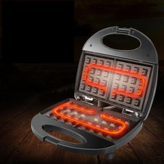 750W Electric Waffles and Sandwich Maker Machine, 220V