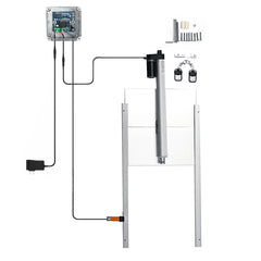 600MM Push Rod Type 2 In 1 Photosensitive Timing Chicken Cage Door Opener