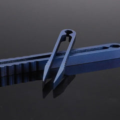 EDC TC4 Titanium Alloy Mini Blue Tweezers Portable Tool 44mm/82mm