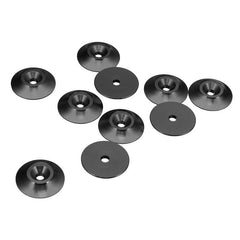 10cs M3 Countersunk Conical Grommet Gasket Washer Spacer Multi-color
