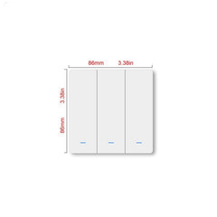 Wireless Transmitter Switch Vice Switch 3Gang