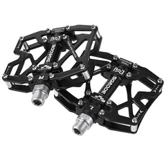 1 Pair Anti-slip Bike Pedals 3 Bearing Aluminum Alloy Cycling Bicycle Platform Bicycle Pedal Bike Accessories Part for Road bmx Mtb Bicycle