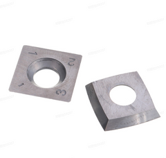 10PCS Carbide Inserts Cutter Set Including 5PCS Square and 5PCS Square Round Blades For Insert Scraper Glue Scraper