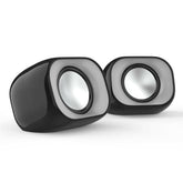 Multimedia Speaker Mini USB Stereo Surround Sound Three-band Equalization Desktop Speaker for Laptop Computer