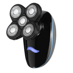 Rotary 5D USB Rechargeable Cordless Mens Electric Shaver Razor Bald Head Hair Trimmer