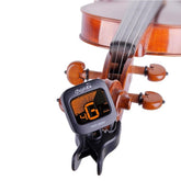 Adjustable Clip on Tuner with LCD Display for Violin