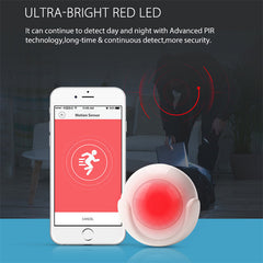Smart Wifi Human Infrared Detector Smart Home Infrared Sensor APP Remote Control PIR Detector