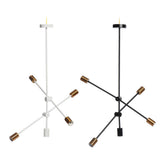 4 Heads Flush Mount Ceiling Light Chandelier