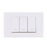 Smart No Neutral Push Button Switch 1/2/3 Gangs Smartthings App Alexa Google Home,220-240V
