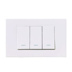 Smart No Neutral Push Button Switch 1/2/3 Gangs Smartthings App Alexa Google Home,220-240V