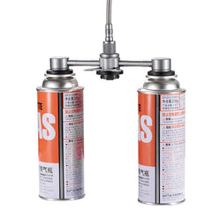 3-in-1 Gas Tank Adapter Burners Extension Tube Flat Gases Tanks Stoves Accessories