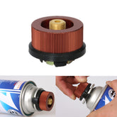Outdoor Cooking Stove Adapter Split Type Furnace Converter Connector Gas Tank Tools