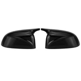 M Style Glossy Black Replacement Side Mirror Cover Caps