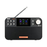 Portable Digital DAB Radio FM Bluetooth Stereo RDS Multi-band Speaker with LCD Display