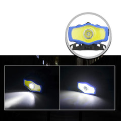 T6+COB 850LM Dual Light Source Cycling Headlamp 3Modes Rechargeable Bike Headlamp