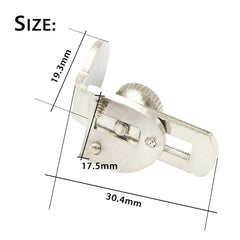 Clarinet Woodwind Instrument Parts Plated Brass Thumb Rest