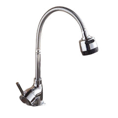 Kitchen Faucet Solid Brass Pull Tap Flexible Hot Cold Taps Water Outlet