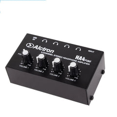 Channel Stereo Mini Headphone Amplifier USB Port Powered Recording Studio Headphone Splitter