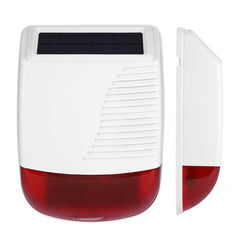 433MHz Wireless Sound Alarm Outdoor Waterproof Solar Power Light Sound Siren For GSM Alarm System Fire Alarm