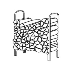 Waterproof Outdoor Patio Garden Firewood Rack Log Waterproof Cover Heavy Duty Wood Storage Dustproof Protection Cover Zippered