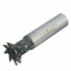 5pcs 20mm 45 Degree Dovetail Cutter End Mill Milling