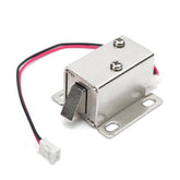 12V DC 0.34A Electronic Lock Catch Electric Release Assembly Solenoid for Door Gate Drawer
