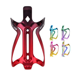 Aluminum Bicycle Water Bottle Holder Bike Mount Ultra Light Electroplated Colorful Cycling Bike Bottle Cage