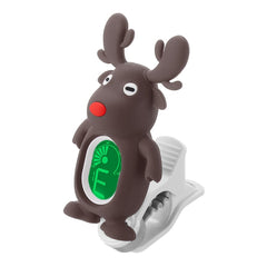 Cartoon ELK Shape LCD Display Rotatable Clip-on Digital Tuner for Erhu / Guzheng / Pipa / Guitar / Bass / Violin / Ukulele