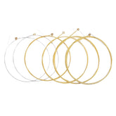 6 PCS Brass Acoustic Guitar String Set for Guitar Players