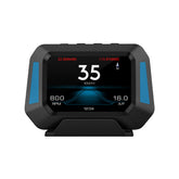 Head Up Display OBD 3.5inch Car Overspeed Warning Inclinometer Auto Electronic Voltage Alarm