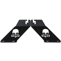 1 Pair 20inch LED Light Bar Hood Mounting Brackets Fit for 07-16 Jeep Wrangler