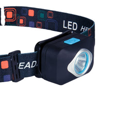 250LM 5 Modes 1200mAh Battery USB Rechargeable Waterproof Headlamp